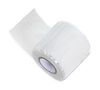 PRETYZOOM Ruban Isolant en Caoutchouc Silicone Auto-amalgamant Blanc pour Réparation de Tuyaux et Faisceaux Électriques, Étanche et Résistant à Haute Température, 1 Rouleau