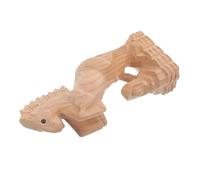 PRETYZOOM Sculpture Cheval Fait Main Décor Maison Statuette Poney Naturel Compact Art Animalier Détaillé Décoration Bureau et Chambre Western