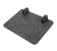 PRETYZOOM Séparateur de Bureau Feutre Noir-Gris Cloison Phonique Anti-Projections sans Perçage Écran de Confidentialité Léger et Flexible pour Étudiants et Bureaux Scolaires