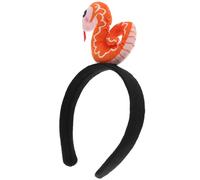 PRETYZOOM Serre-tête Serpent Peluche avec Oreilles Animaux pour Femmes Accessoire Amusant pour Déguisement Serpent pour Halloween et Fêtes