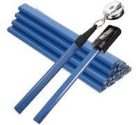 PRETYZOOM Set de Crayons de Menuisier Professionnels Porte-crayon Rétractable et Taille-crayons de Construction en Bois, Plastique et Métal, Outil Sûr et Pratique pour Couleur Aléatoire