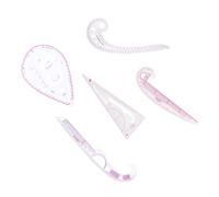 PRETYZOOM Set de Règles de Couture Multifonction Flexibles Règle de Tailleur Précise pour Dessin Découpe et Gradation de Vêtements Outils de Couture pour Modèles et Patrons