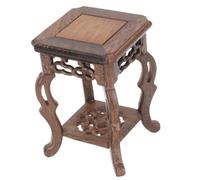PRETYZOOM Socle Décoratif en Bois pour Statue et Brûleur D’parfum