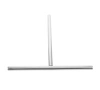 PRETYZOOM Spatule à Crêpes en Acier Inoxydable Forme T, Outil Pâtissier Professionnel, Distribution Facile de Pâte, Ustensile la Cuisine Inox, Compatible Grandes Crêpières,