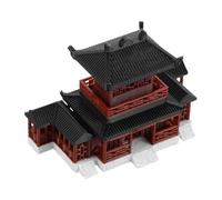 PRETYZOOM Statue De Jardin Miniature Zen Asiatique Miniature Décoration De Jardin Accessoire Féerique Modèle De Micro Paysage