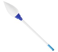 PRETYZOOM Stylo à Écrire Ground Gros Pinceau en Éponge Blanche, Grosse Taille pour Écriture Audacieuse, pour Espaces Publics et Parcs Créatifs Couleur Aléatoire