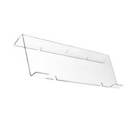 PRETYZOOM Support de Clavier Ergonomique en Acrylique Design Incliné pour Organisation de Bureau Simple et Confortable, pour Clavier D'ordinateur