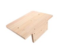 PRETYZOOM Support de Fixation en Bois pour Nichoirs et Mangeoires Écureuils, Structure Stable et Installation Facile pour Usage Extérieur les Parcs