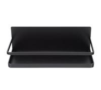 PRETYZOOM Support de Rangement Magnétique Étagère à Réfrigérateur Noir Robuste Multifonctionnelle pour Organiser et Optimiser l'espace Cuisine