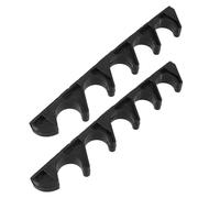 PRETYZOOM Support de Réglage Chaise Longue Balcon Jardin Camping Lot de 2 Plastique Robuste 5 Positions Accessoire pour Chaise Pliante Extérieure