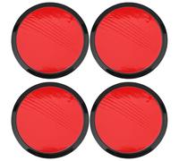 PRETYZOOM Support de Téléphone Noir Coussinet Adhésif pour Voiture 8 Cm, 4 Pièces, Forte Adhérence et Fixation Facile en PC pour Tableau de Bord