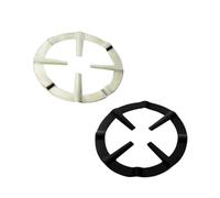PRETYZOOM Support pour Cuisinière à Gaz 2 Pièces Grille de Brûleur Métallique Anti-Dérapant Anti-Rouille pour Restaurant et Coffee Shop
