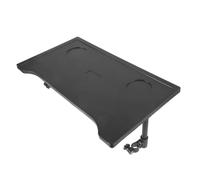 PRETYZOOM Table Pliante pour Fauteuil Roulant Léger avec Porte-gobelet et Facile à Installer pour Repas et Activités Intérieur et Extérieur