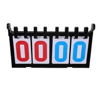 PRETYZOOM Tableau de Score Portable à Chiffres Flip Digits Compteur Sportif Léger et Robuste avec Coque Plastique Épaisse pour Tennis de Table Football Basketball et Billard pour Arbitres
