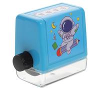 PRETYZOOM Tampon à Rouleau pour Mathématiques Multiplications Outil Pédagogique Portable en Plastique Compact Encre Incluse et Boîte de Rangement pour Enseignants et Élèves du Primaire