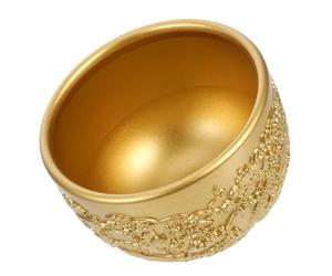 PRETYZOOM Tasse à Thé Vintage en Laiton Or Motif Dragon et Phoenix, Compacte et Élégante, pour Bureau ou Mariage