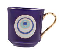 PRETYZOOM Tasse Café En Porcelaine Avec Œil Protecteur Turc Tasse à Thé à Lait Boisson Pratique Décoratif