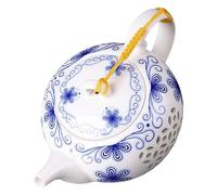 PRETYZOOM Théière En Porcelaine Blanche Compacte 150-200 Ml Résistante à La Chaleur Pour Maison Bureau Salon De Thé Service à Thé Traditionnel