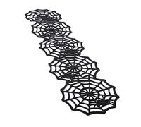 PRETYZOOM Toile Araignée Décorative Pour Halloween Nappe Non-tissé Décoration De Table Pour Fête Halloween Maison Bar Ou Restaurant