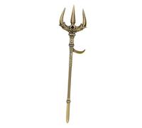 PRETYZOOM Trident Décoratif Laiton Ornement Exquis De Trident Figurine Délicate De Décoration De Bureau