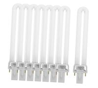 PRETYZOOM Tube Led Uv 9w 8 Pièces Pour Lampe Ongles Gel, Accessoire Manucure Rapide, Adapté à Tous Types De Peau Et Usage Professionnel