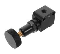 PRETYZOOM Valve de Répartition de Freinage Résiduelle pour Conduite Quotidienne en Aluminium Contrôle Précis de Pression pour Véhicule Adaptée aux Freins à Disque et Tambour