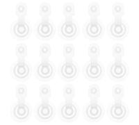 PRETYZOOM Valve Spéciale Embout Réutilisable 20pcs pour Bouée en Plastique Bouchon Étanche et Buse d'air Rapide pour Fête Estivale et Matelas Pneumatique