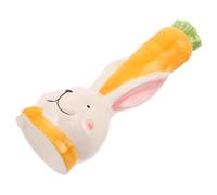 PRETYZOOM Vase De Fleurs De Lapin en Céramique Desktop Hydroponic Container DIY Cartoon Herb