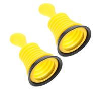 PRETYZOOM Ventouse pour Évier Déboucheur de Canalisation Puissante en ABS et Caoutchouc Facile à Utiliser, Lot de 2 Pièces Cuisine et Salle de Bain