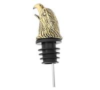 PRETYZOOM Verseur de Vin Tête d'aigle en Alliage Or, Anti-Rouille, Pratique pour Verser, pour Bouteilles de Vin et Sauces Lors de Fêtes