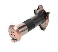 PRETYZOOM Visionneuse de Porte Sonnette Intégrée en Plastique Protection Vie Privée Adaptée aux Trous de Porte de 35-44mm et Épaisseur 85-110mm D'entrée