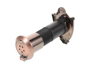 PRETYZOOM Visionneuse de Porte Sonnette Intégrée en Plastique Protection Vie Privée Adaptée aux Trous de Porte de 35-44mm et Épaisseur 85-110mm D'entrée