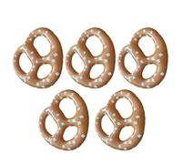 Pretzel Balloons - 5pcs 15 Inch Inflatable Party Decor | Oktoberfest, Birthday, Festival, Christmas, School Celebration, Event Decoration, Fun Balloon Set for Parties, Festivals, Home and Outdoor Use