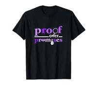 Preuve de Couleur Violette sur Les promesses, graphisme Violet T-Shirt