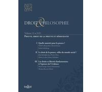 Preuve, Droit De La Preuve Et Démocratie