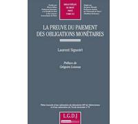 Preuve Du Paiement Des Obligations Monétaires