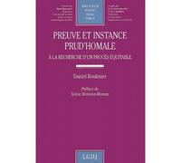 Preuve et instance prud'homale A la recherche d'un procès équitable - Daniel Boulmier - Lgdj - broché - Scolaire / Universitaire