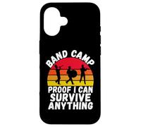Preuve Que Je Peux survivre Tout Band Camp Coque pour iPhone 16