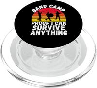 Preuve Que Je Peux survivre Tout Band Camp PopSockets PopGrip pour MagSafe