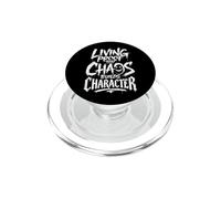 Preuve Vivante Chaos Construit Caractère PopSockets PopGrip pour MagSafe