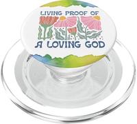 Preuve Vivante de l'amour d'un Dieu Aimant Entre Un Homme et Une Femme chrétiens PopSockets PopGrip pour MagSafe