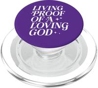 Preuve Vivante de l'amour d'un Dieu Aimant Entre Un Homme et Une Femme chrétiens PopSockets PopGrip pour MagSafe