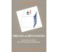Preuves et réfutations - Essai sur la logique de la découverte mathématique - Imre Lakatos - Hermann - Livre