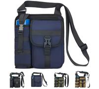 Prevalente Shoulder Bag, Shoulders Bags With Water Bottle Holder, Sports Workout Crossbody, For Workout Going Sports (Blue)