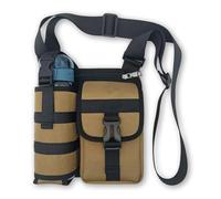 Prevalentn Shoulder Bag, Prevalentn Shoulder Bags With Water Bottle Holder, Sports Bags Crossbody for Going Out (Khaki)