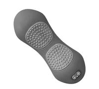 Prevalnt Theraback Appareil de thérapie du dos 3 en 1, masseur de 59 cm, courbure dorée à 135°, vibration de chaleur thérapeutique, soulage la sciatique, les douleurs chroniques aiguës (gris)