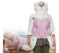 Prévenir les blessures des personnes âgées Prévention des chutes Gilet airbag Éviter les blessures secondaires Protéger les personnes âgées Positionnement de l'application,Pink-XXL