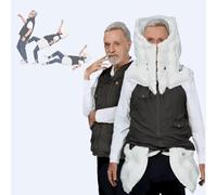Prévenir les blessures des personnes âgées Prévention des chutes Gilet airbag Éviter les blessures secondaires Protéger les personnes âgées Positionnement de l'application,Black-M