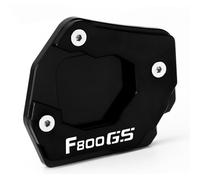 Prévenir Les Chutes Extension de béquille latérale CNC pour B&M&W F800GS Adventure F800 GS ADV F 800 GS, Plaque de Support pour béquille latérale, agrandissement(F800GS-Black)