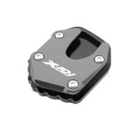 Prévenir Les Chutes pour Ho&ND&A 750 2021-2022 Moto CNC Accessoires Béquille Pied Béquille Latérale Extension Pad Support Plaque(XADV Titanium)